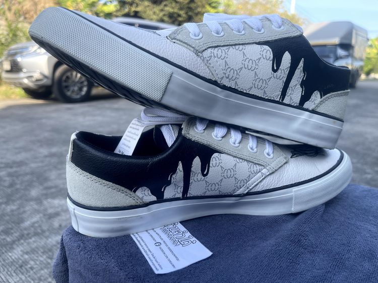 รองเท้าผ้าใบหนังแท้ Toxic Size 42 ใหม่กริ๊บ รูปที่ 12