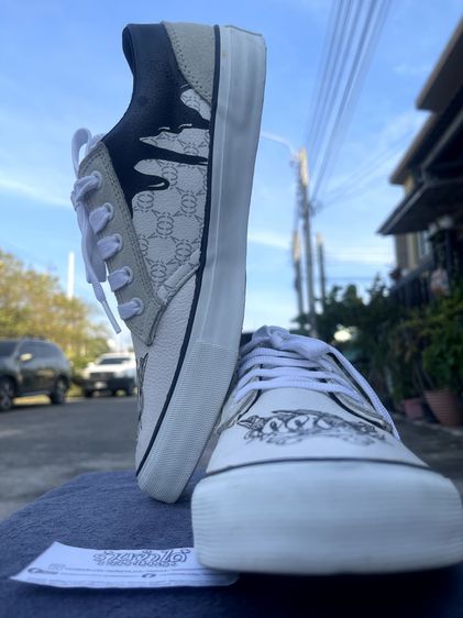 รองเท้าผ้าใบหนังแท้ Toxic Size 42 ใหม่กริ๊บ รูปที่ 17