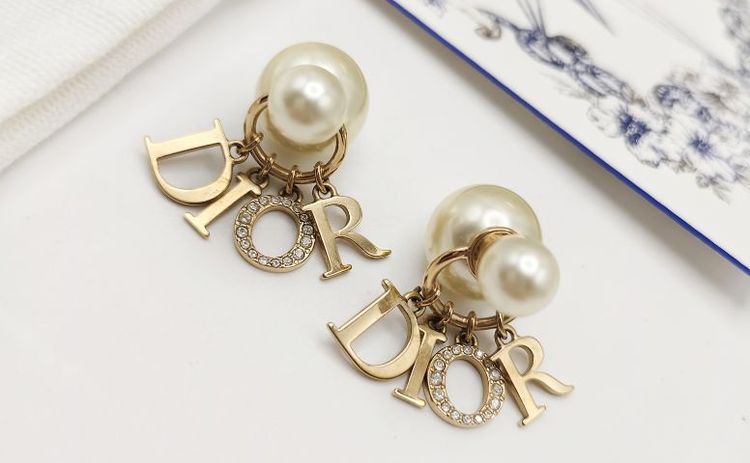 ต่างหู Dior Tribales มือสอง รูปที่ 5