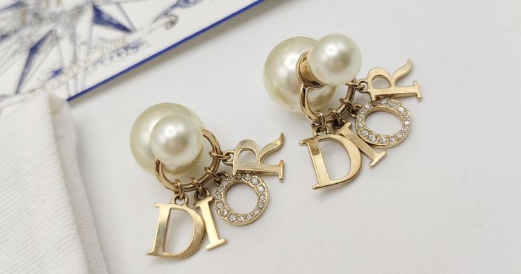 ต่างหู Dior Tribales มือสอง รูปที่ 7