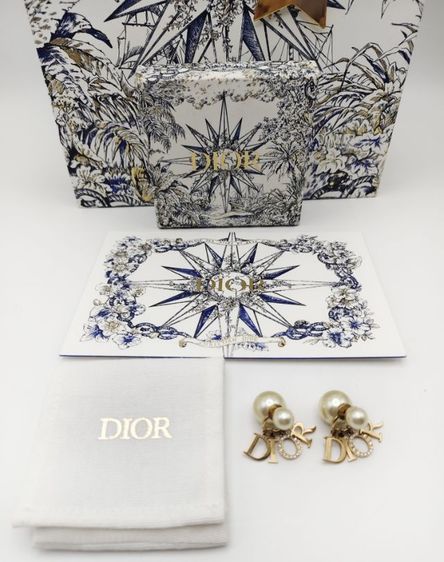 ต่างหู Dior Tribales มือสอง รูปที่ 6