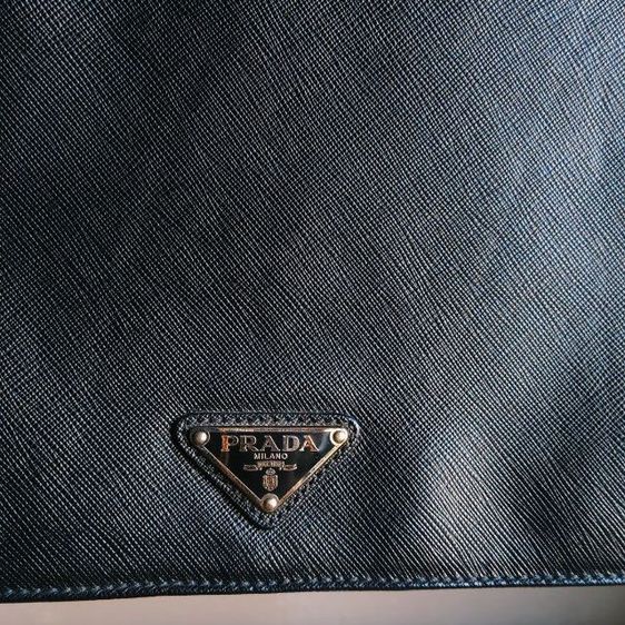 Prada Saffiano Travel Briefcase VR0023 สีดำ ซื้อตรงจากอิตาลี Full set like new
 รูปที่ 9