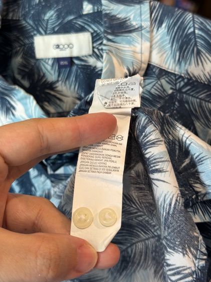 เสื้อเชิตแขนสั้น G2000 สภาพดี sizeM มี 3 ลาย รูปที่ 3