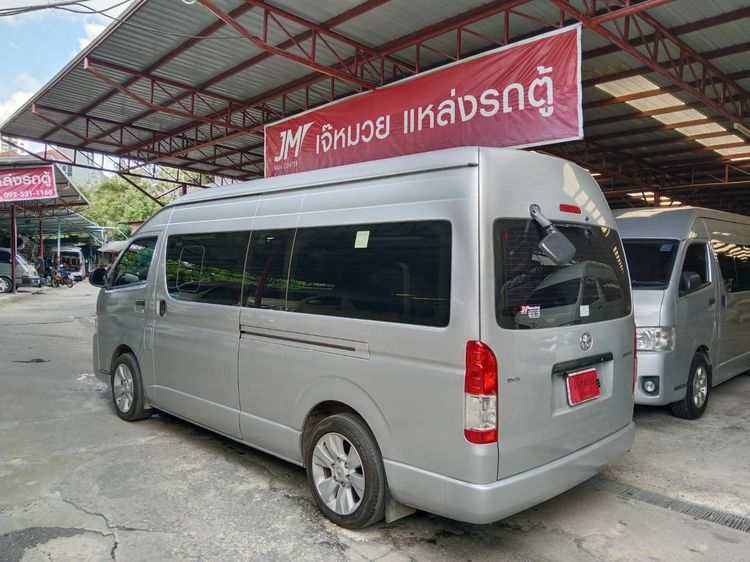 Toyota Commuter 2019 3.0 Van ดีเซล ไม่ติดแก๊ส เกียร์ธรรมดา เทา รูปที่ 3