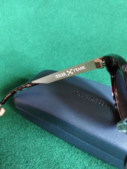 ขอขายแว่นตากันแดด Unisex แบรนด์ Oscar X Frank รุ่น Club lebah 008BH แท้ แว่นตานี้ขึ้นชื่อในออสเตรเลียขนาดหน้ากว้าง 14ซม.ก้านยาว 14ซม.  รูปที่ 9