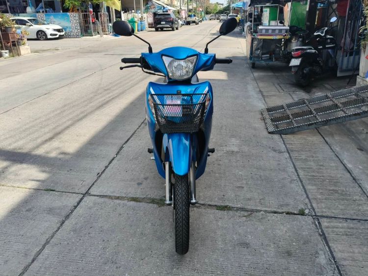 🛵ยังไงก็ขาย Finn ปี 64 เครื่องดี สีสวย สตาร์ทมือ เล่มชุดโอนครบ+เปลี่ยนถ่ายน้ำมันเครื่องฟรี ส่งฟรี30 ก.ม รูปที่ 4