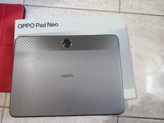 OPPO PAD NEO 4Gใส่ซิมได้ จุ128Gแรม8G ยกกล่องพร้อมอุปกรณ์ สภาพดีมากตามรูป ติดฟิล์มกระจกแล้วมีเคสพร้อมใช้งานทันที รูปที่ 3