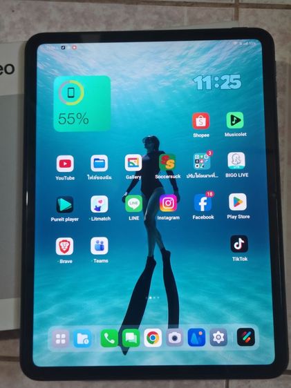OPPO PAD NEO 4Gใส่ซิมได้ จุ128Gแรม8G ยกกล่องพร้อมอุปกรณ์ สภาพดีมากตามรูป ติดฟิล์มกระจกแล้วมีเคสพร้อมใช้งานทันที รูปที่ 11