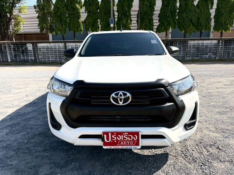 Toyota Hilux Revo 2020 Smart Cab 2.4 Mid Z Edition Pickup ดีเซล ไม่ติดแก๊ส เกียร์อัตโนมัติ ขาว รูปที่ 2