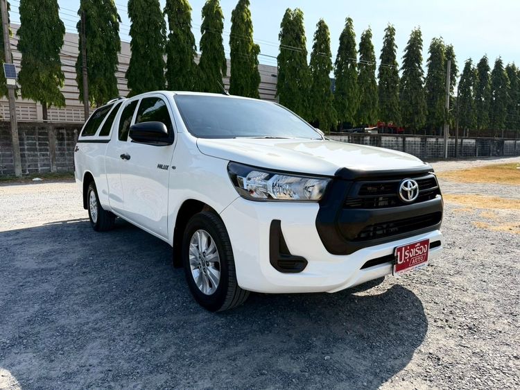 Toyota Hilux Revo 2020 Smart Cab 2.4 Mid Z Edition Pickup ดีเซล ไม่ติดแก๊ส เกียร์อัตโนมัติ ขาว รูปที่ 3