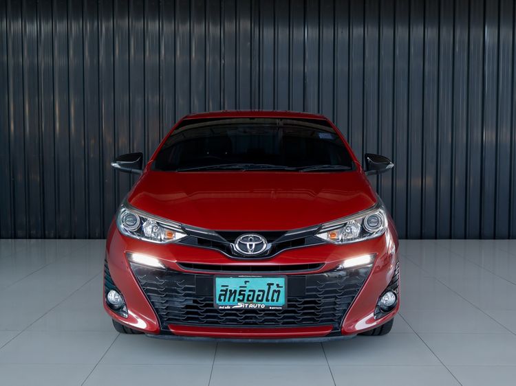 Toyota Yaris 2019 1.2 G Plus Sedan เบนซิน ไม่ติดแก๊ส เกียร์อัตโนมัติ แดง รูปที่ 1