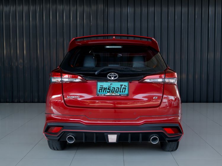 Toyota Yaris 2019 1.2 G Plus Sedan เบนซิน ไม่ติดแก๊ส เกียร์อัตโนมัติ แดง รูปที่ 2