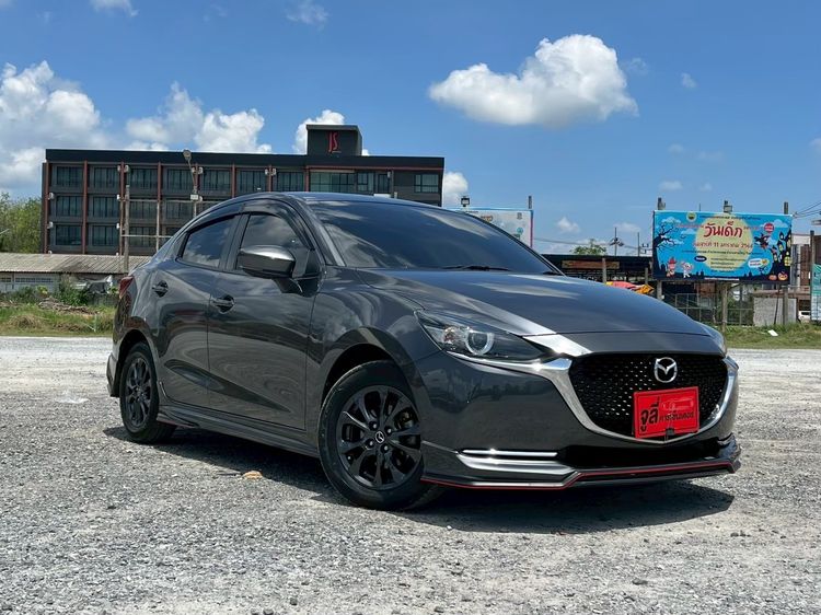 รถ Mazda Mazda 2 1.3 Skyactiv-G S Leather Sedan สี เทา