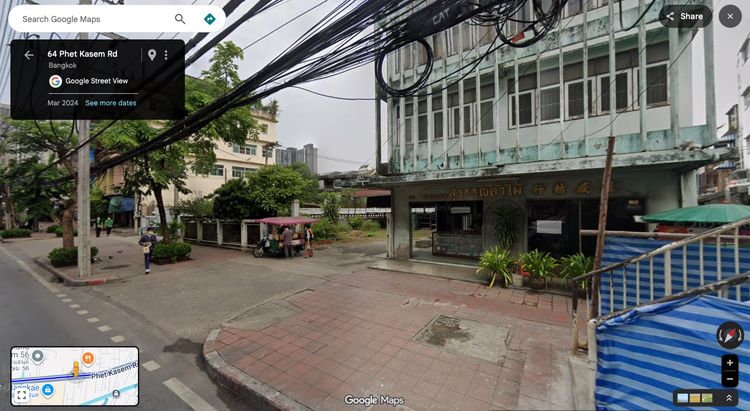 ขายที่ดินติดถนนเพชรเกษม ใกล้ MRT ภาษีเจริญ 140 ม. ติดซีคอนบางแค รูปที่ 2