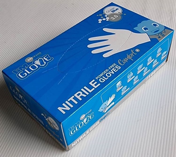 ถุงมือยางสีฟ้าศรีตรัง รูปที่ 4