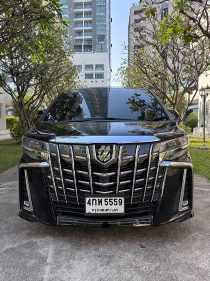 Toyota Alphard 2020 2.5 S C-Package Van เบนซิน ไม่ติดแก๊ส เกียร์อัตโนมัติ ดำ รูปที่ 4