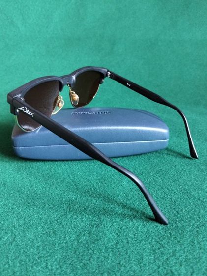 ขอขายแว่นตากันแดดแบรนด์ WAX  รุ่น 613 ผลิตในออสเตรเลียทรง Master rayban กระจกสีชาใส่ขับรถดีมากกลางคืนเวลาขับรถจะถนอมตา  ขนาดหน้ากว้าง 1 รูปที่ 9