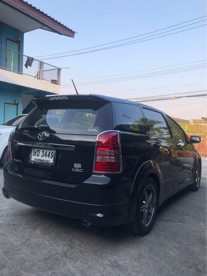 Toyota Wish 2004 2.0 Q Sedan เบนซิน ไม่ติดแก๊ส เกียร์อัตโนมัติ ดำ รูปที่ 3