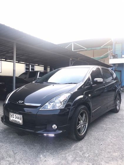 Toyota Wish 2004 2.0 Q Sedan เบนซิน ไม่ติดแก๊ส เกียร์อัตโนมัติ ดำ รูปที่ 2