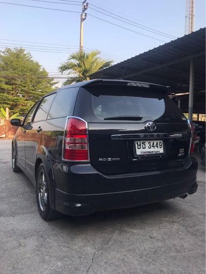 Toyota Wish 2004 2.0 Q Sedan เบนซิน ไม่ติดแก๊ส เกียร์อัตโนมัติ ดำ รูปที่ 4