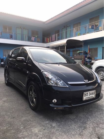 รถ Toyota Wish 2.0 Q สี ดำ