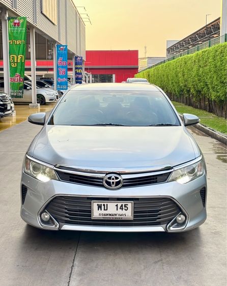 Toyota Camry 2015 2.0 G Sedan เบนซิน ไม่ติดแก๊ส เกียร์อัตโนมัติ บรอนซ์เงิน รูปที่ 3