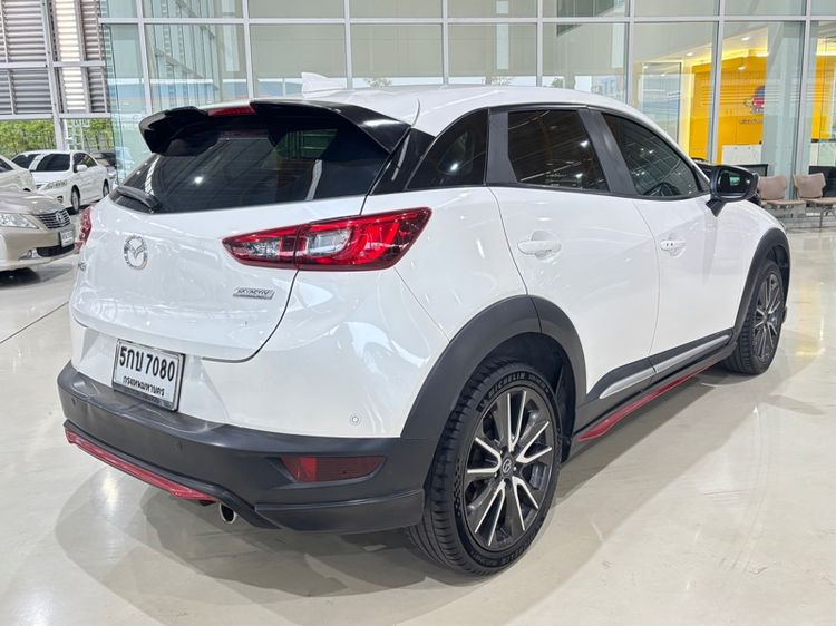 Mazda CX-3 2016 2.0 S Sedan เบนซิน ไม่ติดแก๊ส เกียร์อัตโนมัติ ขาว รูปที่ 4