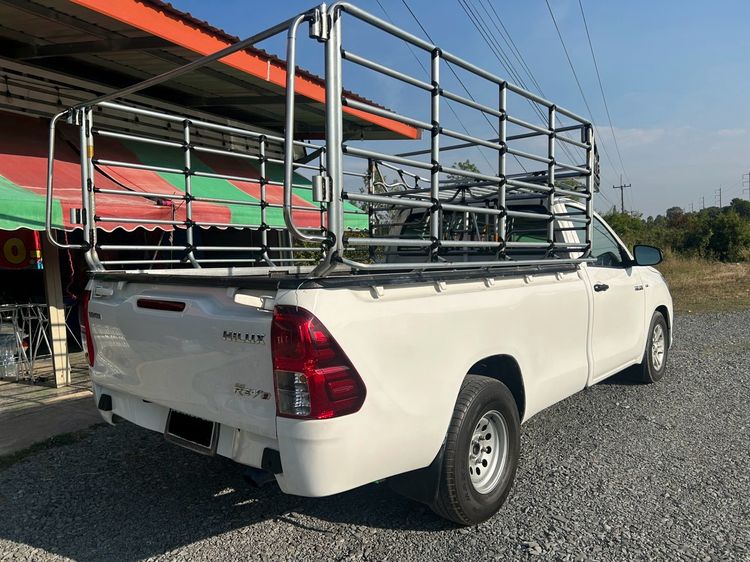 Toyota Hilux Revo 2018 2.4 J Plus Pickup ดีเซล ไม่ติดแก๊ส เกียร์ธรรมดา ขาว รูปที่ 3