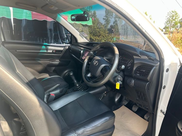 Toyota Hilux Revo 2018 2.4 J Plus Pickup ดีเซล ไม่ติดแก๊ส เกียร์ธรรมดา ขาว รูปที่ 2