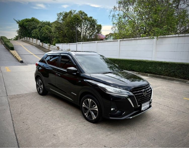 Nissan Kicks 2024 1.2 V Utility-car ไฮบริด ไม่ติดแก๊ส เกียร์อัตโนมัติ ดำ รูปที่ 2