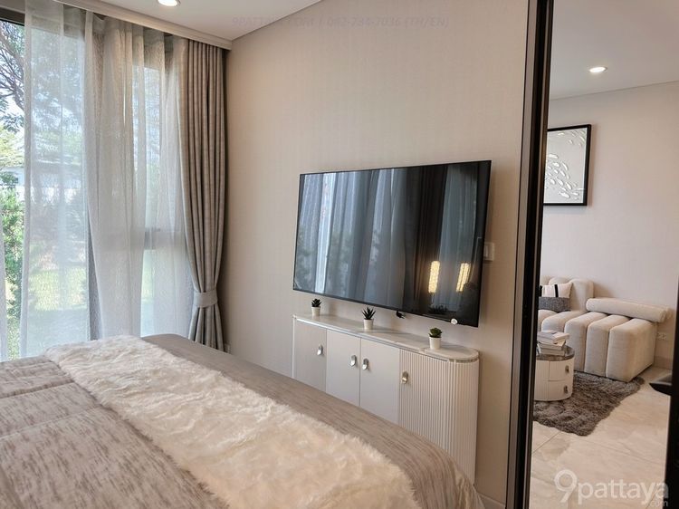 ตกแต่งครบ  ขาย  Copacabana Coral Reef – Pattaya ✨ คอนโดหรู ใกล้ทะเลจอมเทียน 2 ห้องนอน ชั้น 9 ขนาดใหญ่ 63.4 ตร.ม. ส่วนกลางอลังการมาก เหมาะอยู่เองลงทุ รูปที่ 4