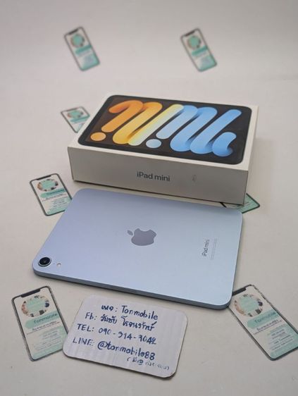 ขาย เทิร์น iPad Mini 7 128 Gb Wifi ศูนย์ไทย สภาพสวย อุปกรณ์ครบยกกล่อง สุขภาพแบต 97 ประกันเหลือ 3 เดือน เพียง 10,990 บาท ครับ รูปที่ 2