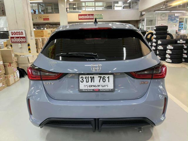Honda City 2022 1.0 RS เบนซิน เกียร์อัตโนมัติ เทา รูปที่ 4
