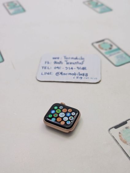 ขาย เทิร์น Apple Watch Series 5 40 mm Cellular ศูนย์ไทย มีตัวเรือน สายนาฬิกา และสายชาร์จ สุขภาพแบต 53 เพียง 1,790 บาท เท่านั้น ครับ  รูปที่ 4