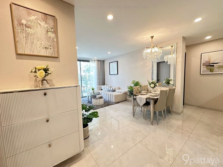 ตกแต่งครบ ขาย Copacabana Coral Reef – Pattaya ยูนิตใหญ่พรีเมียม ชั้นสูงวิวสวย 146 ตร.ม. แบบ 3 ห้องนอน 3 ห้องน้ำ ตั้งอยู่ ชั้น 47 โครงการหรู รูปที่ 3