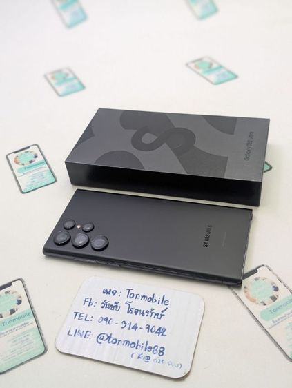 ขาย เทิร์น Samsung Galaxy S22 Ultra Ram 8 Rom 128Gb Black ศูนย์ไทย อุปกรณ์ครบยกกล่อง ขาดสายชาร์จ ถูกๆ เพียง 6,990 บาท ครับ รูปที่ 2