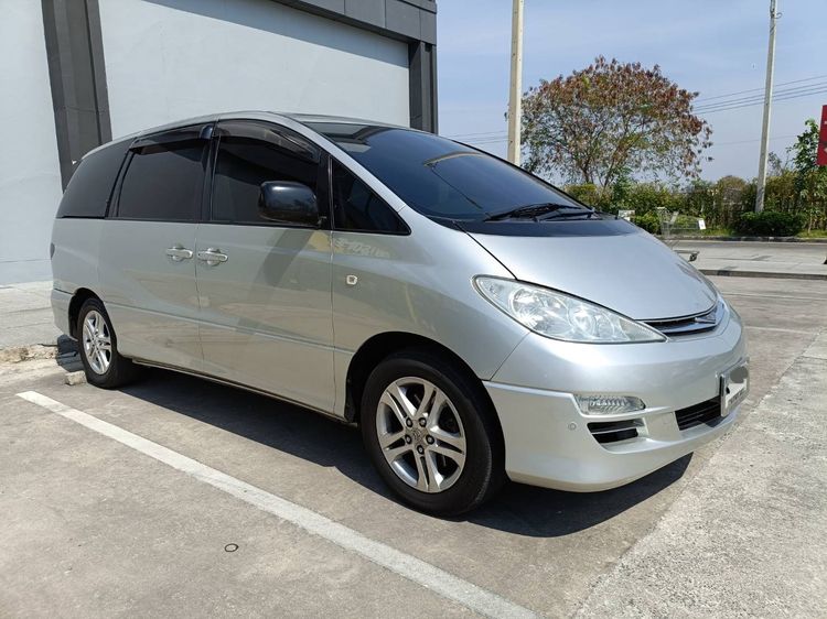 Toyota Estima 2004 2.4 G Utility-car เบนซิน ไม่ติดแก๊ส เกียร์อัตโนมัติ เทา รูปที่ 4