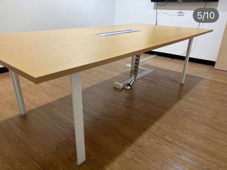 🔥 โต๊ะทำงานวัสดุดีแข็งแรงมากแนะนำเลยค่ะสภาพยังดีมากๆ รูปที่ 5