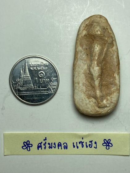 พระยืนถือดอกบัวเนื้อผง รูปที่ 5