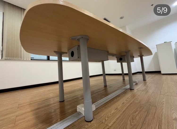 🔥 โต๊ะทำงาน วัสดุดีแข็งแรงน่าใช้แนะนำเลยค่ะสภาพดีมากๆ หนักมากตัวน่าใช้ค่ะ รูปที่ 5