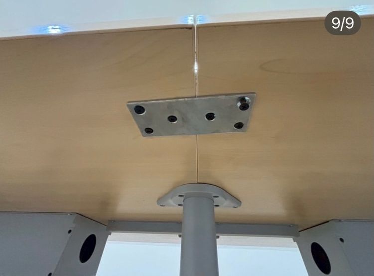 🔥 โต๊ะทำงาน วัสดุดีแข็งแรงน่าใช้แนะนำเลยค่ะสภาพดีมากๆ หนักมากตัวน่าใช้ค่ะ รูปที่ 9