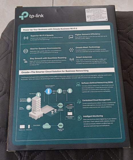 TP-Link EAP650-Outdoor AX3000 WIFI6 ของใหม่แกะกล่องดูแล้วไม่ได้ใช้งานรับประกันศูนย์3ปีของแท้100เปอร์เซ็น รูปที่ 5