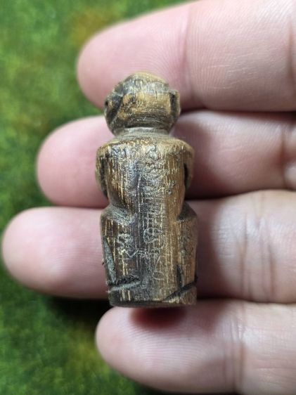 ลิงหนุมารไม้แกะเก่าๆหลวงพ่อสุ่น รูปที่ 5