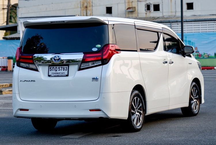 Toyota Alphard 2015 2.5 HV G F-Package 4WD Van ไฮบริด ไม่ติดแก๊ส เกียร์อัตโนมัติ ขาว รูปที่ 4