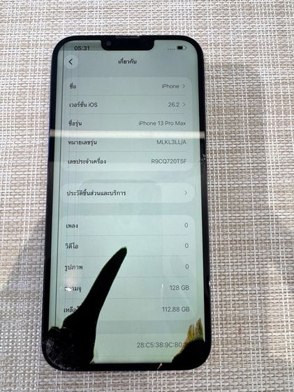 iPhone 13 Pro Max โมเดลLL งานช่าง อ่านรายละเอียดก่อนนะคะ รูปที่ 2