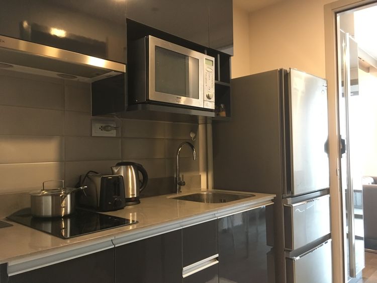 Ananda Development ไม่อนุญาต ตกแต่งครบ 2018 Private Elevator Condominium 1 bed 1 bath 500 meter from BTS Rajtavee รูปที่ 3