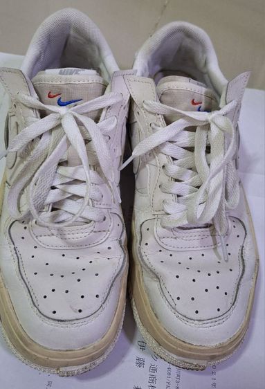 รองเท้า NIKE AIR FORCE1 งานแท้ไม่ใช่งานก๊อป สีขาว สภาพ 80 ขนาด 24Cm เบอร์ 38 เบาระดับ 3 สนใจทักเพิ่มเติมได้ค่ะ รูปที่ 6
