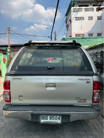 Toyota Hilux Vigo Champ 2012 Smart Cab 2.7 J Pickup เบนซิน LPG เกียร์ธรรมดา เทา รูปที่ 4