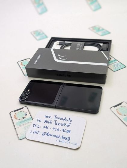 อื่นๆ 256 GB ขาย เทิร์น Samsung Galaxy Z Flip 7 Fe สี Black 128 GB สภาพสวย อุปกรณ์ครบยกกล่อง ประกันยาว เพียง 13,590 บาท เท่านั้น ครับ