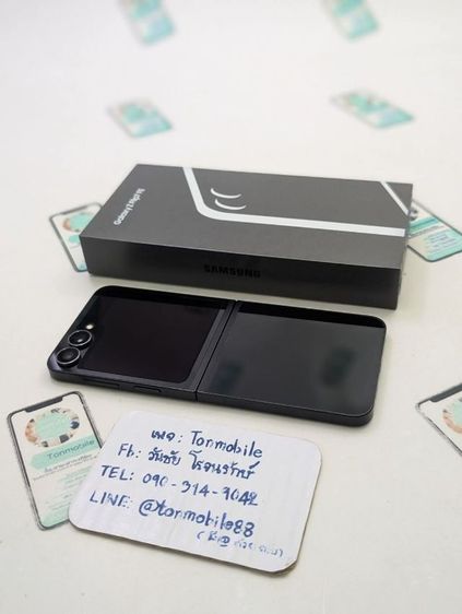 ขาย เทิร์น Samsung Galaxy Z Flip 7 Fe สี Black 128 GB สภาพสวย อุปกรณ์ครบยกกล่อง ประกันยาว เพียง 13,590 บาท เท่านั้น ครับ รูปที่ 2